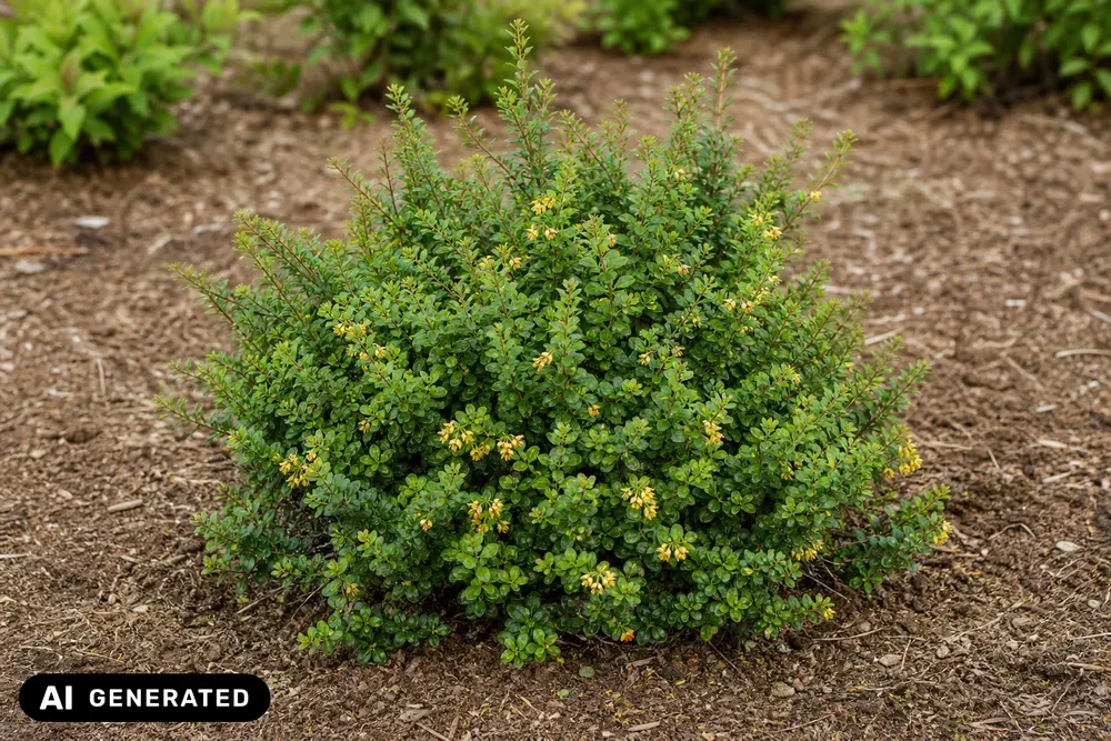 Grüne Polsterberberitze 'Nana' – Berberis buxifolia 'Nana', Bild 2