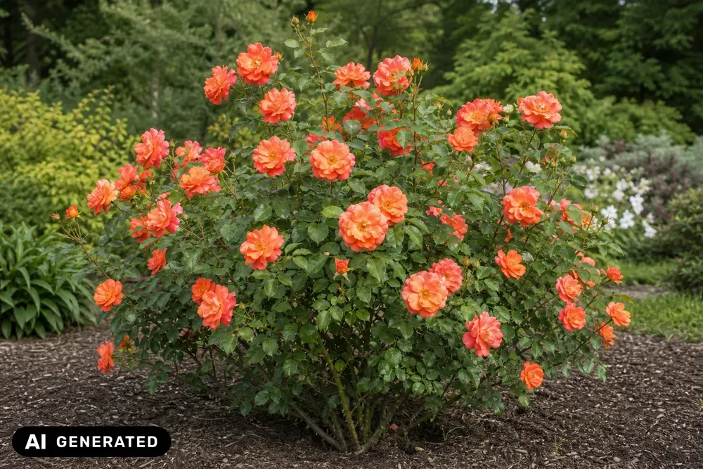Strauchrose `Westerland´ – Rosa `Westerland´, Bild 3