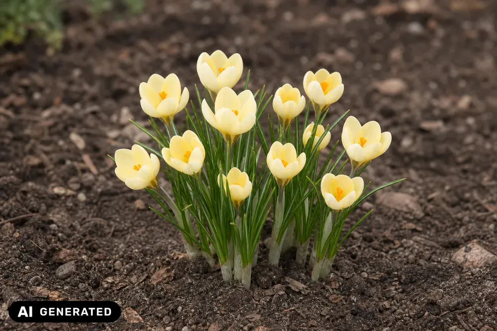 Gold-Krokus 'Cream Beauty' – Crocus chrysanthus 'Cream Beauty'