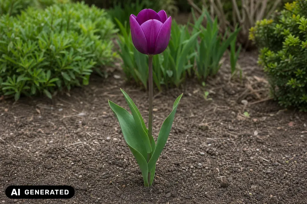 Einfache frühe Tulpe 'Purple Prince' – Tulipa 'Purple Prince'