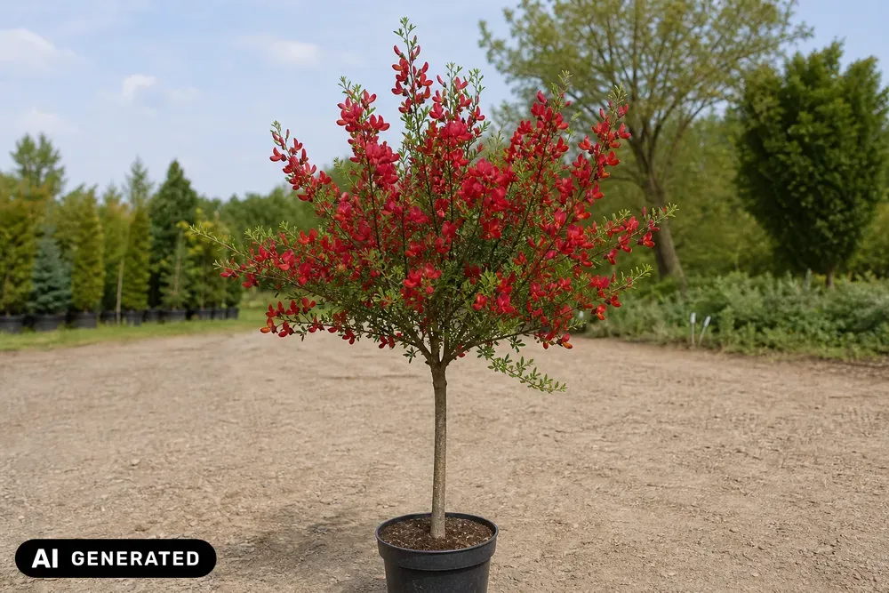 Besenginster 'Roter Favorit' – Cytisus scoparius 'Roter Favorit'