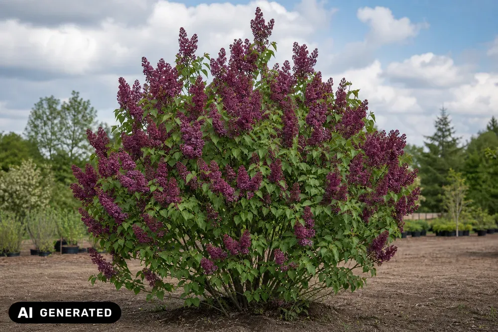 Edelflieder 'Andenken an Ludwig Späth' – Syringa vulgaris 'Andenken an Ludwig Späth', Bild 3