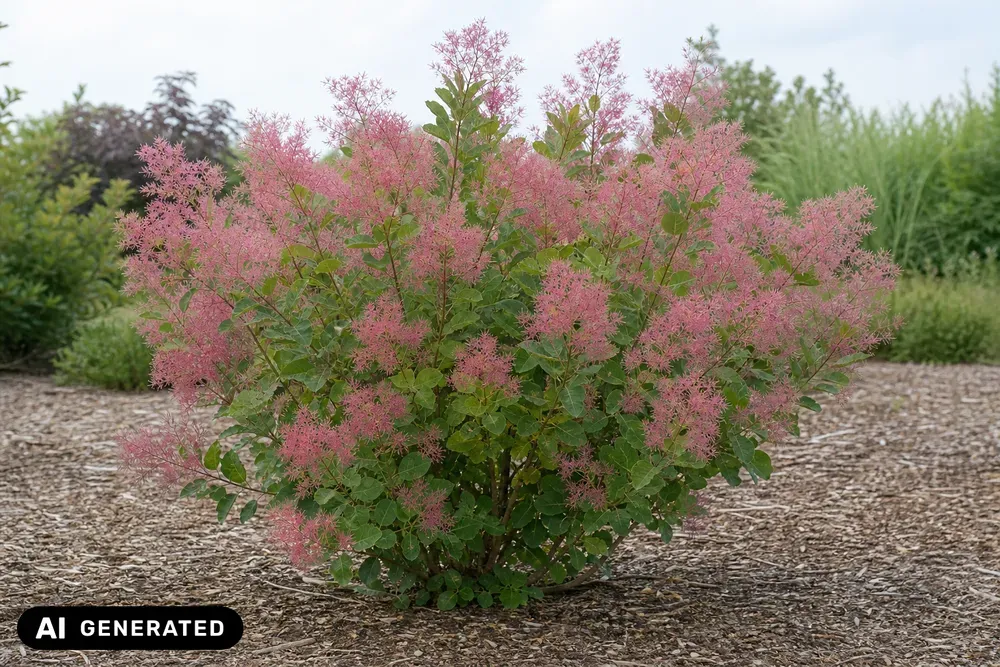 Perückenstrauch 'Young Lady' – Cotinus coggygria 'Young Lady', Bild 3
