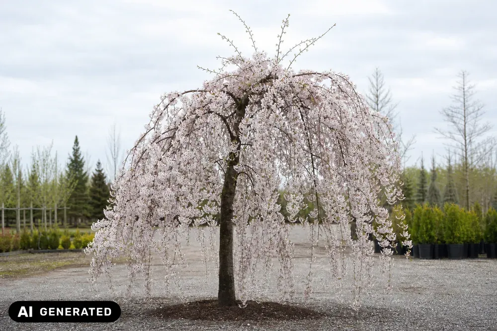 Japanische Hängekirsche 'Ivensii' – Prunus × yedoensis 'Ivensii'
