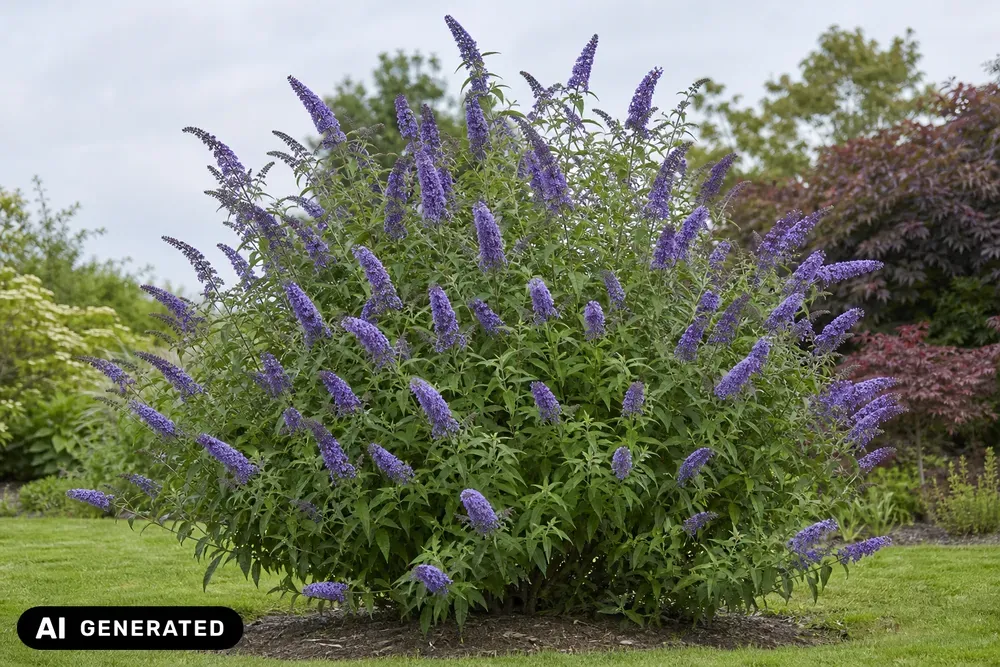 Sommerflieder 'Empire Blue' – Buddleja davidii 'Empire Blue', Bild 3