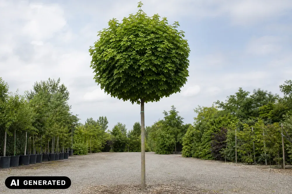 Kugel-Spitzahorn 'Globosum' – Acer platanoides 'Globosum', Bild 4