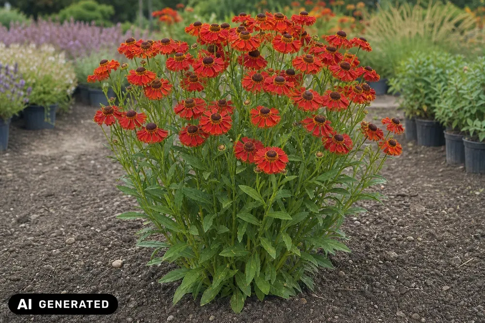 Sonnenbraut 'Moerheim Beauty' – Helenium × cultorum 'Moerheim Beauty'