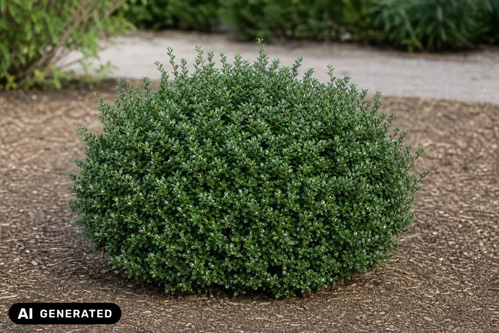 Niedriger Berg-Ilex 'Stokes' – Ilex crenata 'Stokes', Bild 2