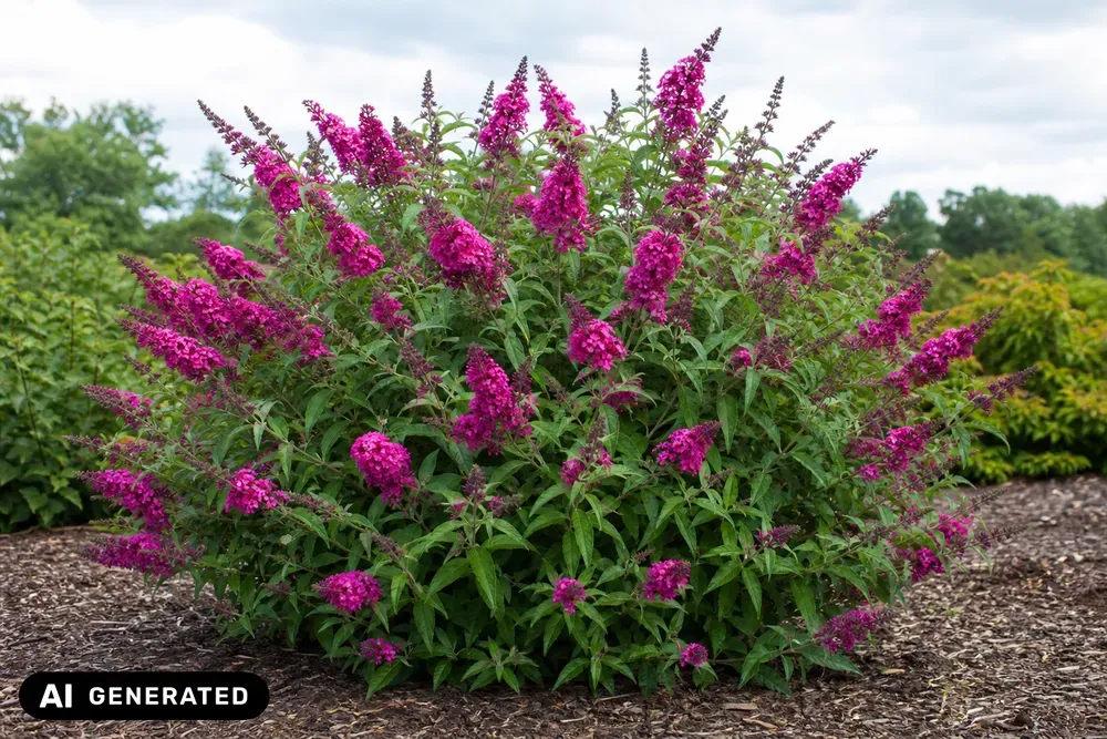 Zwerg-Sommerflieder 'Little Cerise' – Buddleja davidii 'Little Cerise'