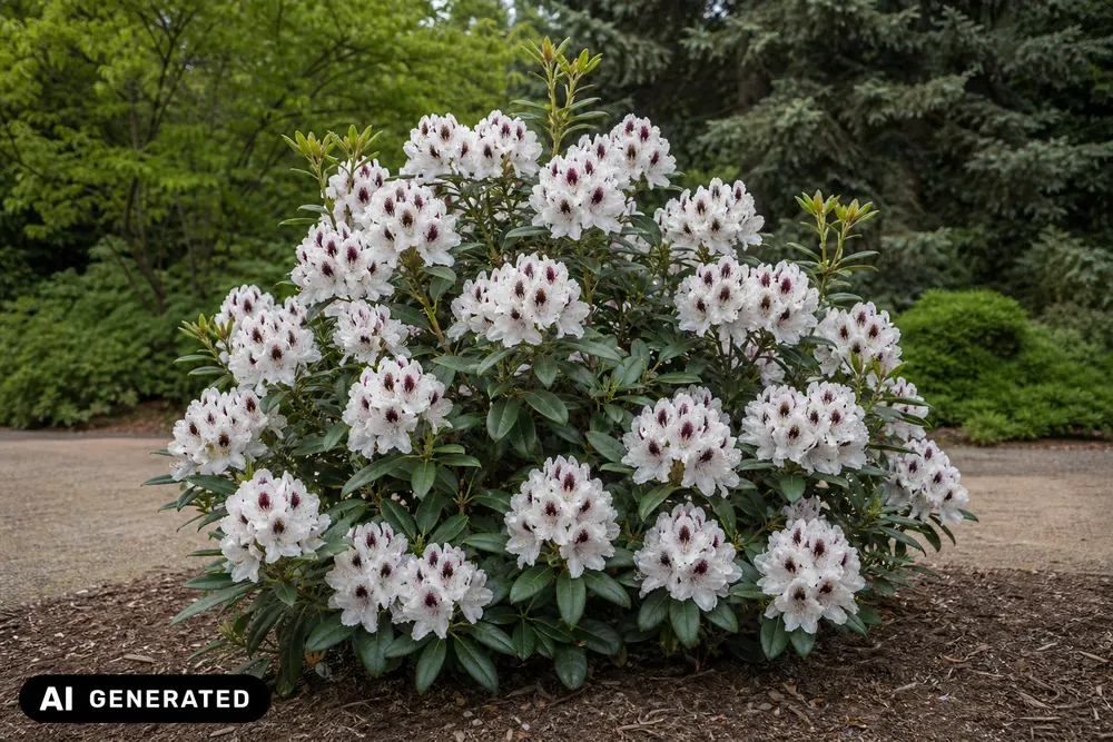 Großblumiger Rhododendron 'Sapporo' – Rhododendron 'Sapporo'