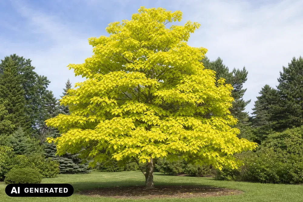 Gold-Trompetenbaum 'Aurea' – Catalpa bignonioides 'Aurea'