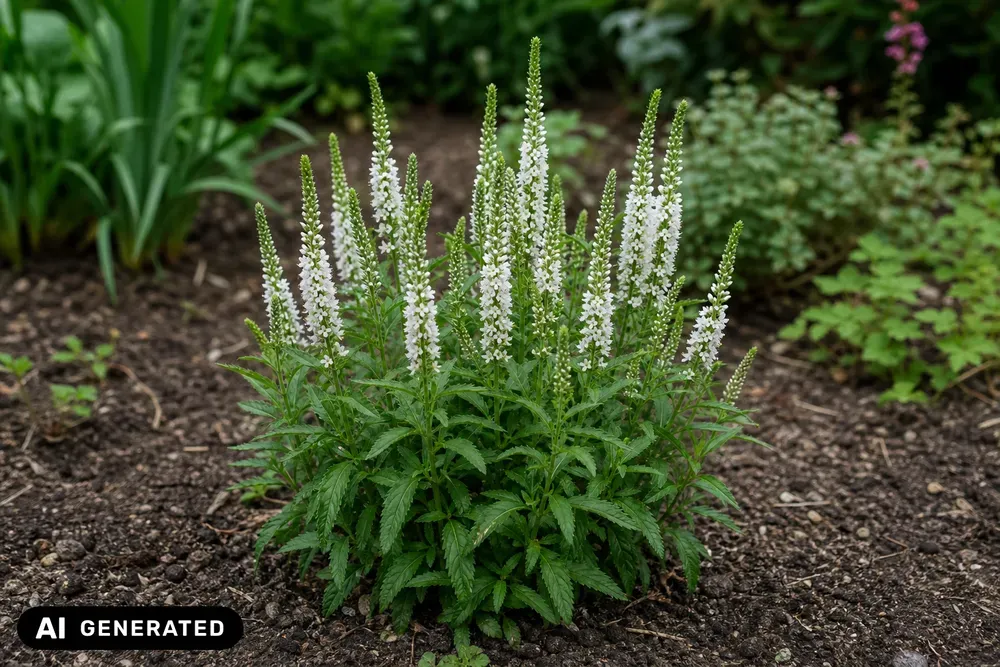 Ähriger Ehrenpreis 'Alba' – Veronica spicata 'Alba'
