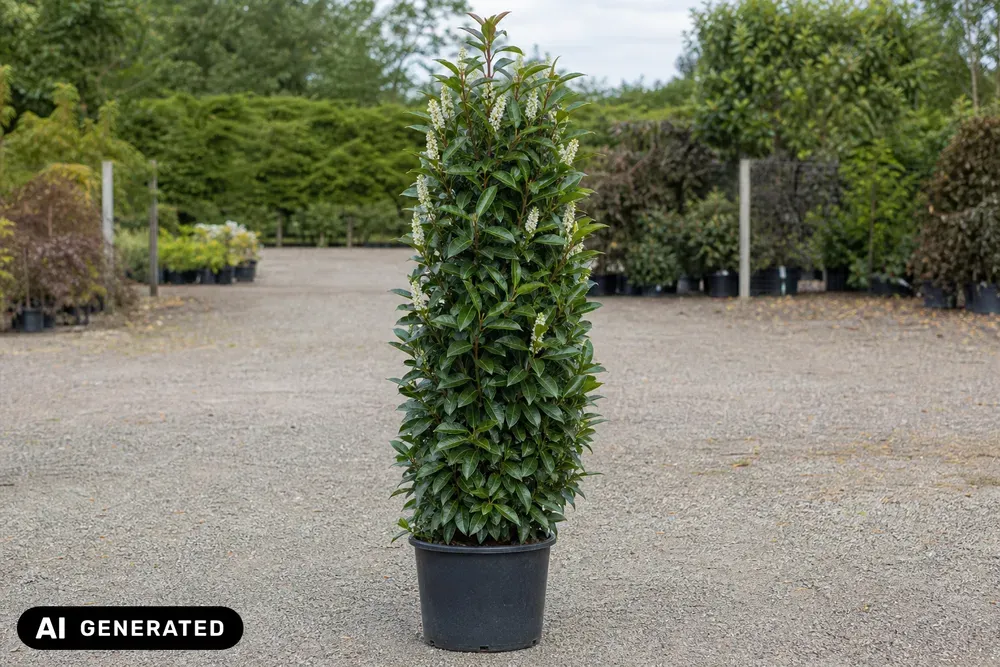 Säulen-Kirschlorbeer 'Genolia' – Prunus laurocerasus 'Genolia'