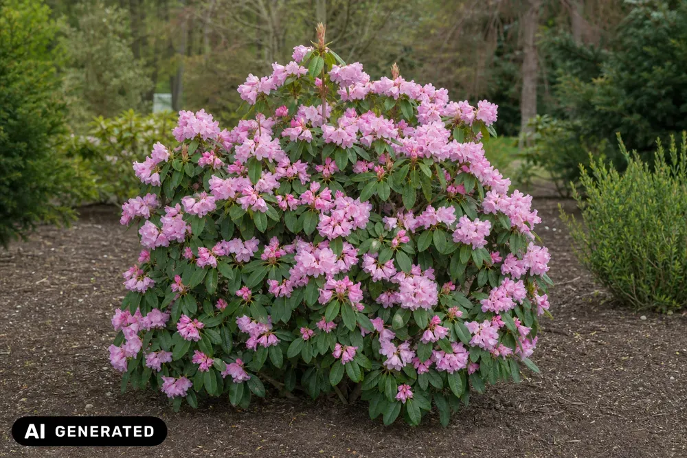 Williams-Rhododendron 'Vater Böhlje' – Rhododendron williamsianum 'Vater Böhlje'