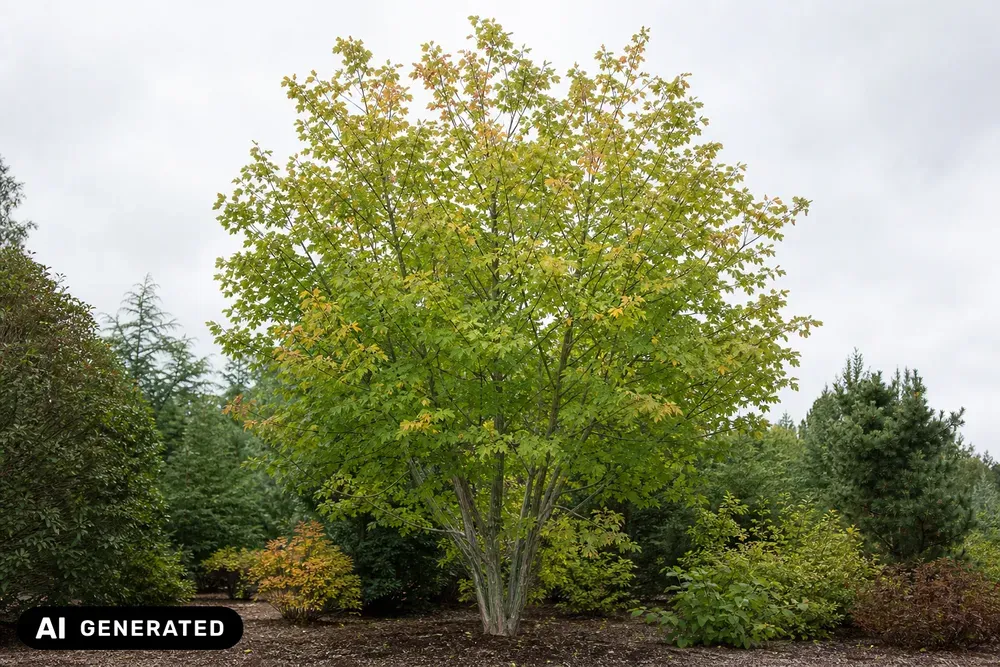 Davids-Ahorn – Acer davidii, Bild 2