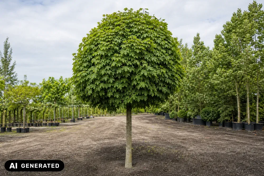 Kugel-Spitzahorn 'Globosum' – Acer platanoides 'Globosum', Bild 5