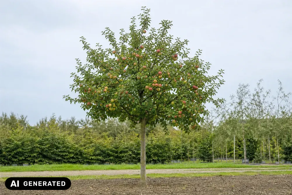 Kulturapfel 'Pilot' – Malus domestica 'Pilot', Bild 3