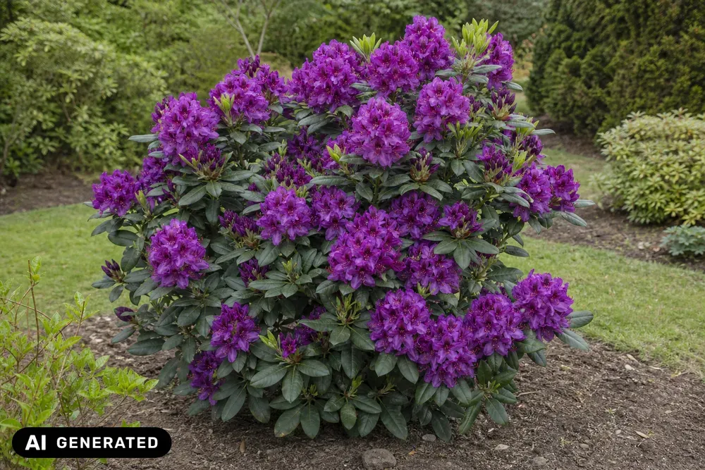 Großblumiger Rhododendron 'Rasputin' – Rhododendron 'Rasputin'