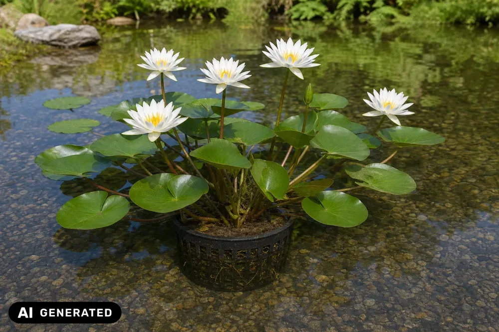 Seerose 'Gladstoniana' – Nymphaea 'Gladstoniana'