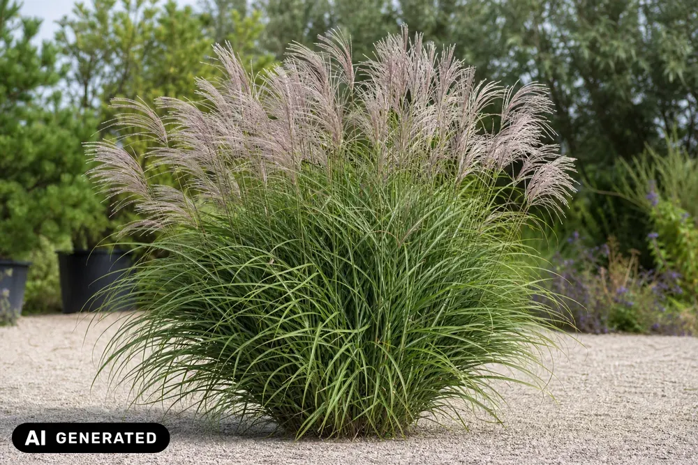 Chinaschilf 'Adagio' – Miscanthus sinensis 'Adagio', Bild 2
