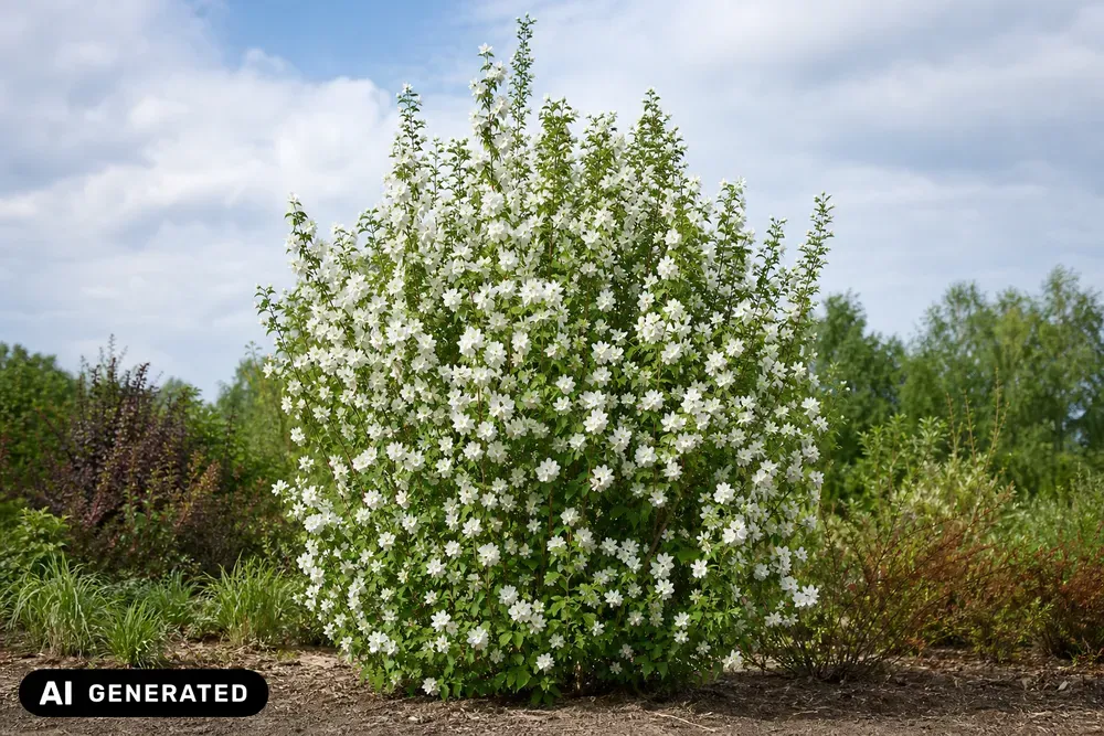 Pfeifenstrauch 'Erectus' – Philadelphus 'Erectus'