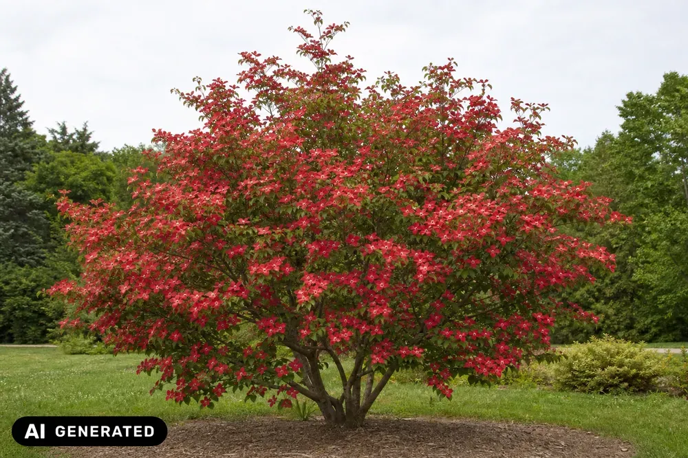 Amerikanischer Blumen-Hartriegel 'Cherokee Chief' – Cornus florida 'Cherokee Chief'