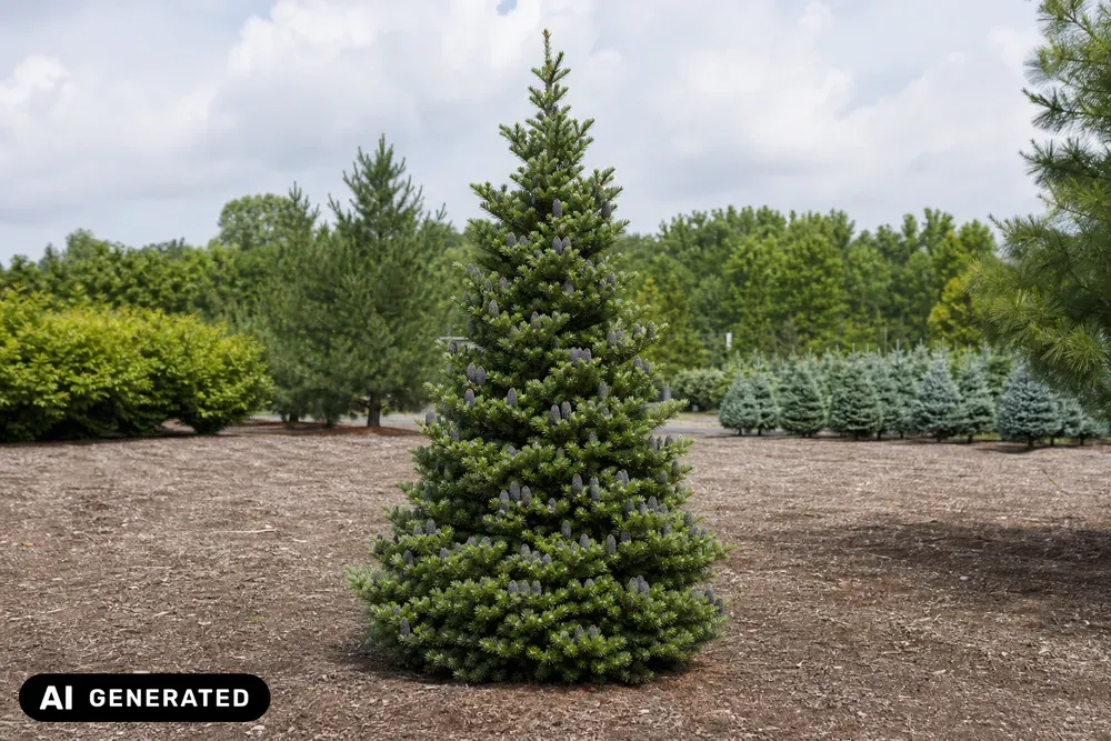 Koreanische Tanne – Abies koreana, Bild 3