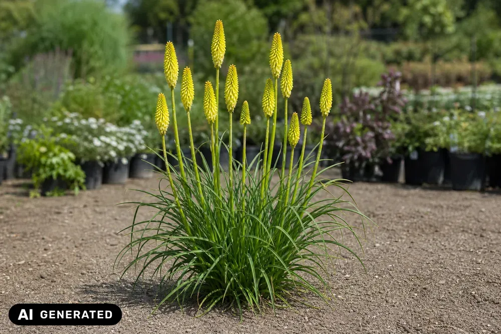 Fackellilie 'Poco Citron' – Kniphofia 'Poco Citron'