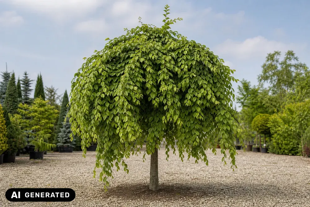 Hänge-Hainbuche 'Pendula' – Carpinus betulus 'Pendula'