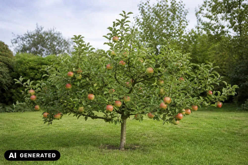 Apfel 'Dülmener Herbstrosenapfel' – Malus domestica 'Dülmener Herbstrosenapfel', Bild 3