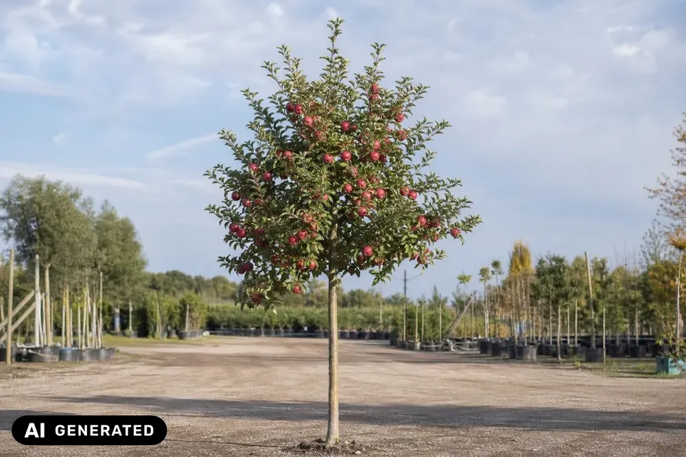 Apfel 'Jonathan' – Malus domestica 'Jonathan', Bild 2