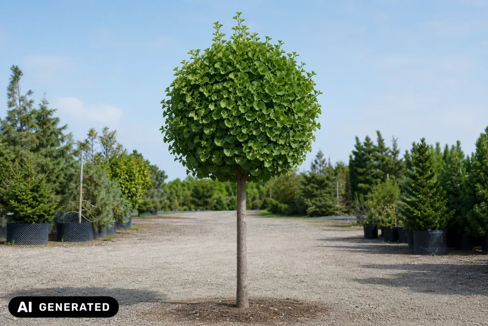 Kugel-Fächerblattbaum 'Globus' – Ginkgo biloba 'Globus'