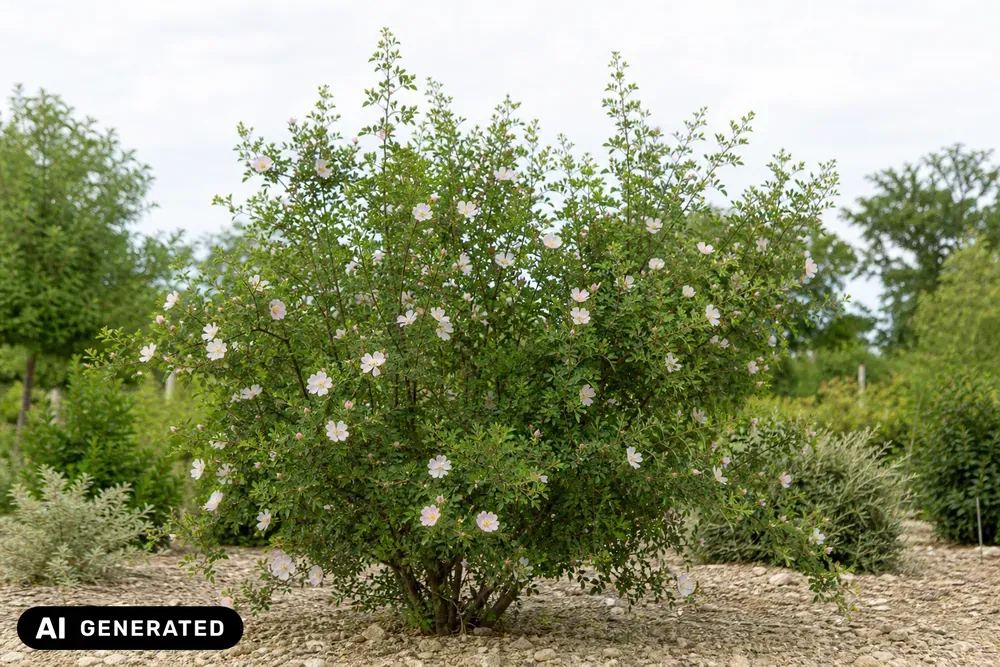 Keilblättrige Rose – Rosa elliptica
