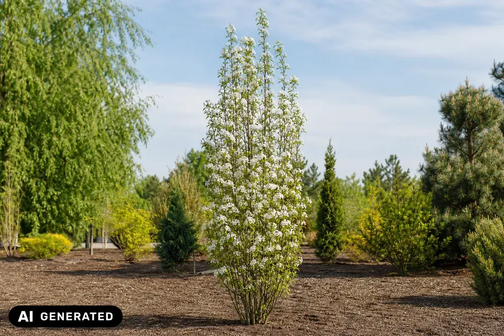 Säulen-Felsenbirne 'Obelisk' – Amelanchier alnifolia 'Obelisk', Bild 2