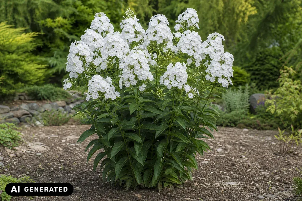 Hohe Flammenblume 'David' – Phlox paniculata 'David'