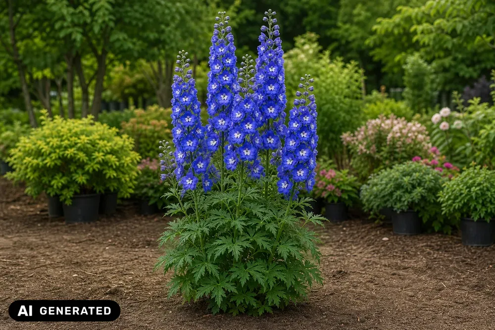 Pacific-Rittersporn 'Blue Bird' – Delphinium Pacific 'Blue Bird'