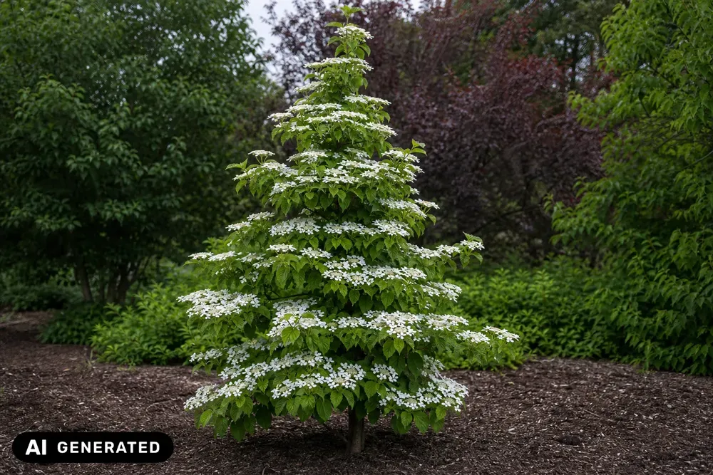 Japanischer Schneeball 'Kilimandjaro' – Viburnum plicatum 'Kilimandjaro', Bild 2