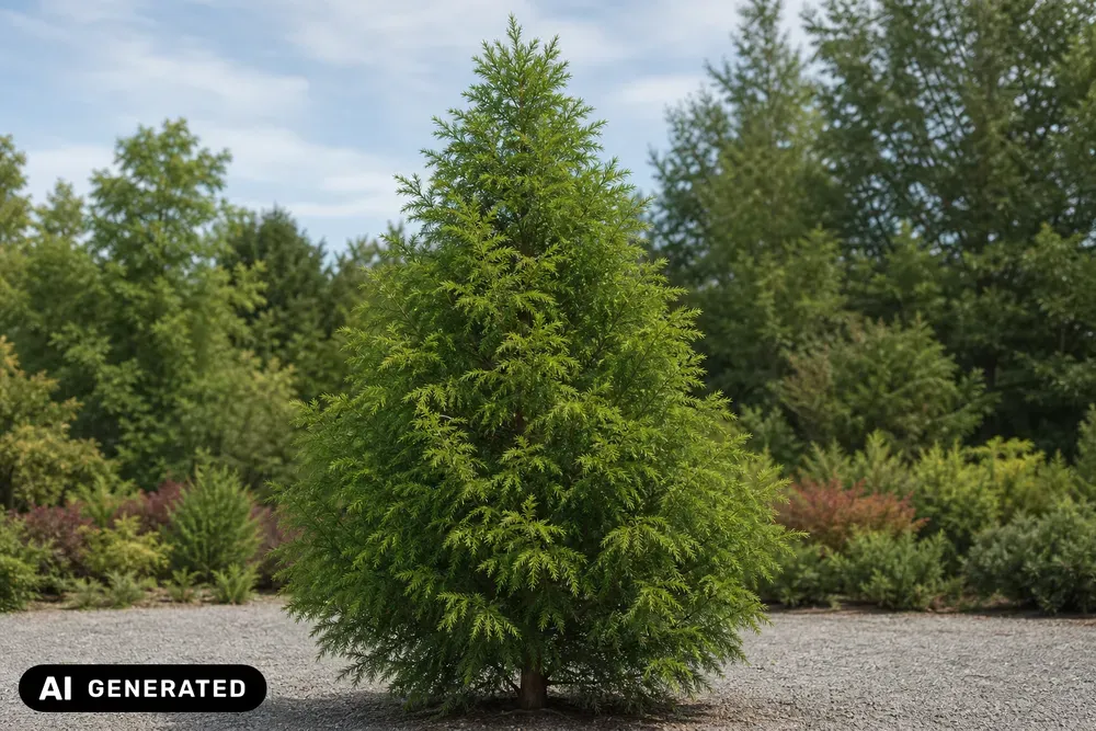 Japanische Sicheltanne 'Elegans Viridis' – Cryptomeria japonica 'Elegans Viridis', Bild 2