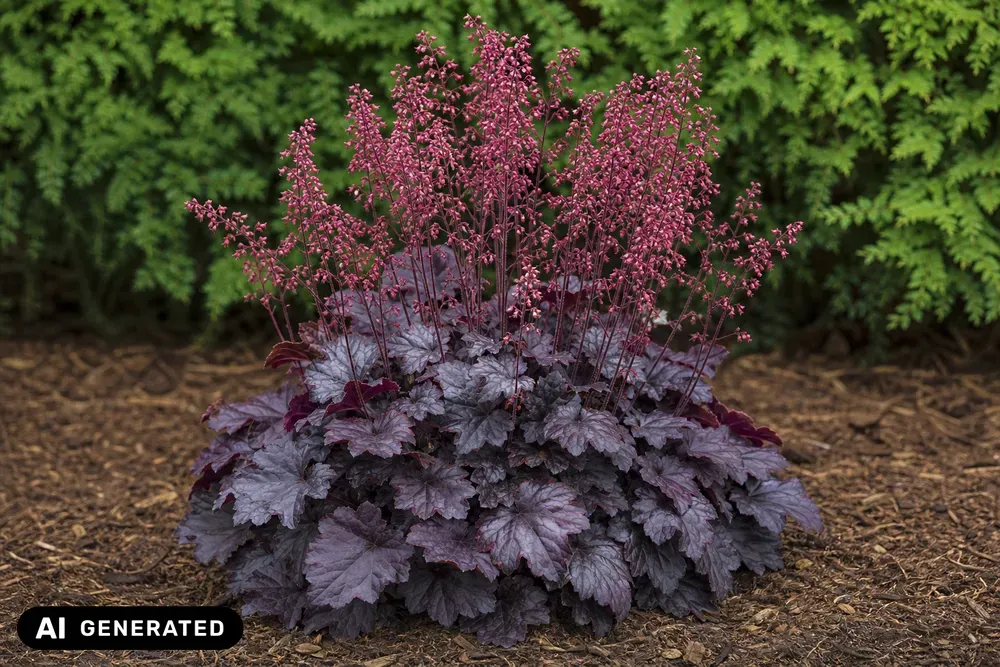 Purpurglöckchen 'Black Tafetta' – Heuchera 'Black Tafetta'