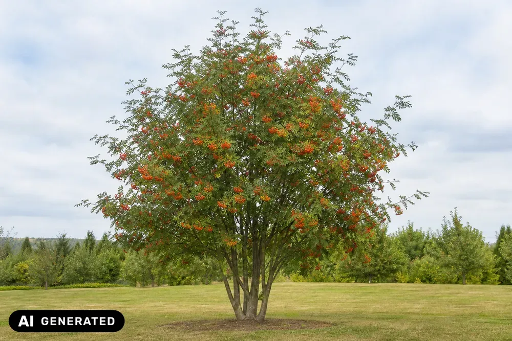 Gemeine Eberesche/Vogelbeere – Sorbus aucuparia, Bild 4
