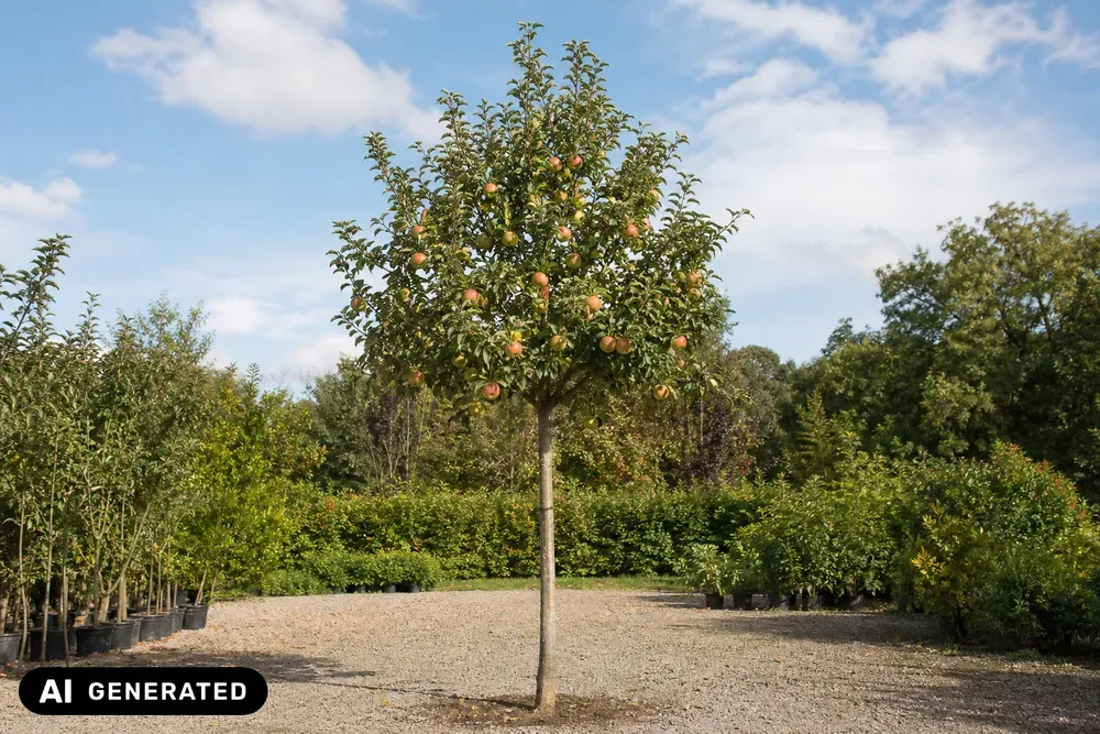 Apfel 'Piros' – Malus domestica 'Piros', Bild 2