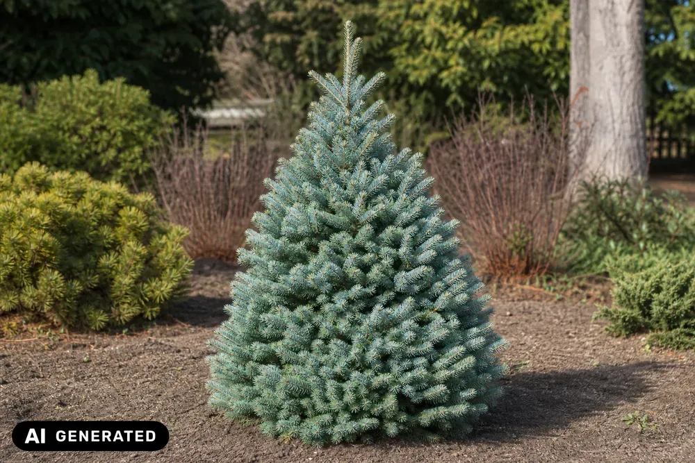 Koreatanne 'Blue Magic' – Abies koreana 'Blue Magic'