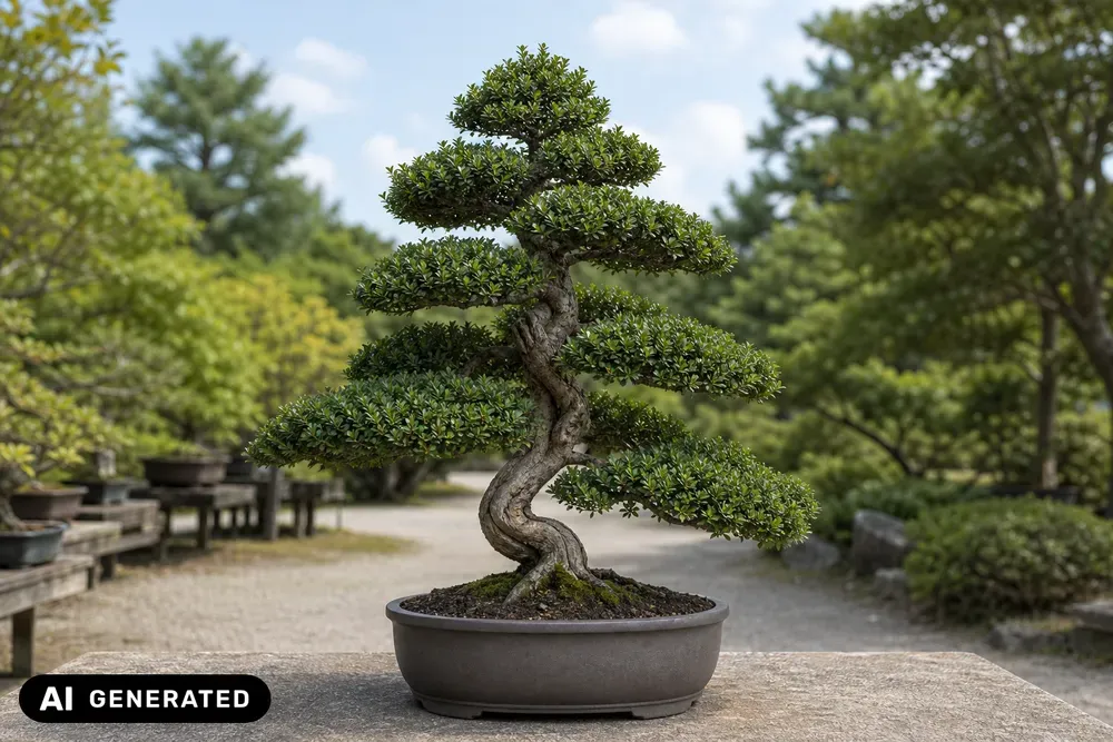 Japanische Stechpalme 'Green Hedge' – Ilex crenata 'Green Hedge', Bild 2