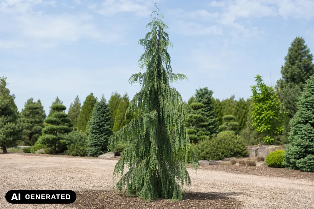Lawsons Scheinzypresse 'Ushi's Curtain' – Chamaecyparis lawsoniana 'Ushi's Curtain'