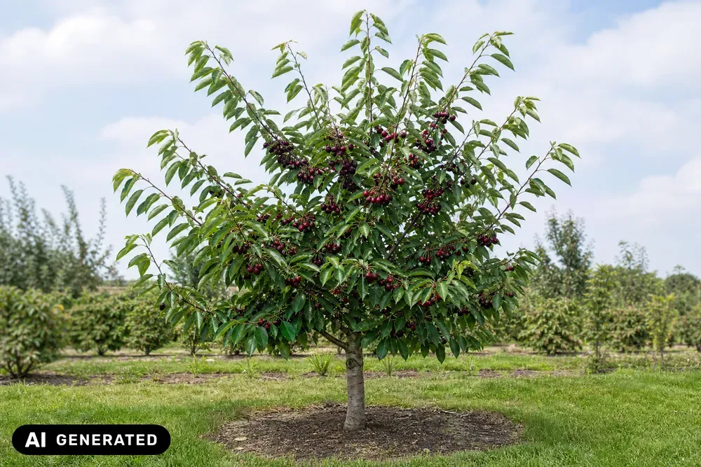 Süßkirsche 'Lapins' – Prunus avium 'Lapins', Bild 5