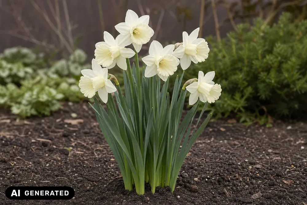 Trompeten-Narzisse 'Mount Hood' – Narcissus pseudonarcissus 'Mount Hood'