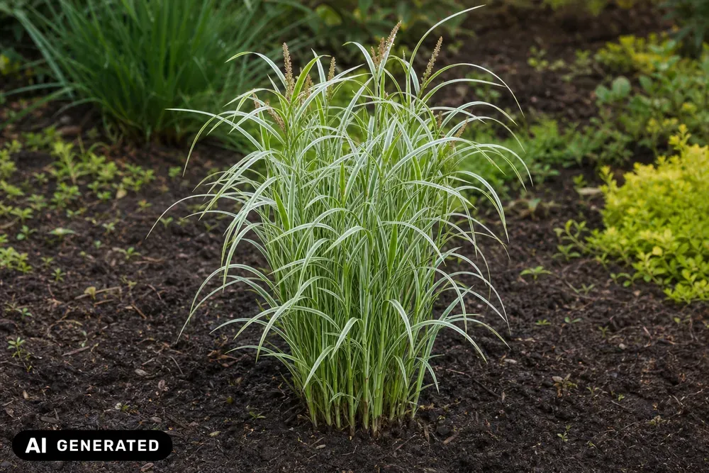 Palmwedel-Segge 'Silberstreif' – Carex muskingumensis 'Silberstreif'