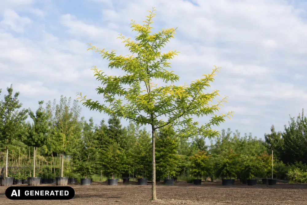 Gold-Gleditschie 'Sunburst' – Gleditsia triacanthos 'Sunburst', Bild 5