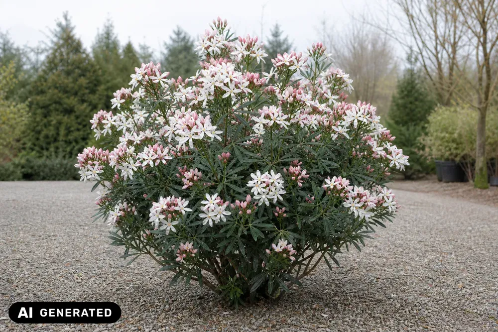 Orangenblume 'Aztec Pearl' – Choisya ternata 'Aztec Pearl', Bild 3
