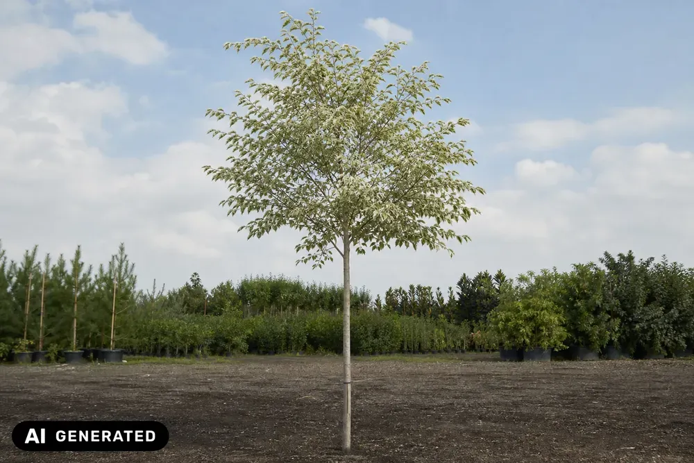 Buntblättrige Japanische Zelkove 'Variegata' – Zelkova serrata 'Variegata'